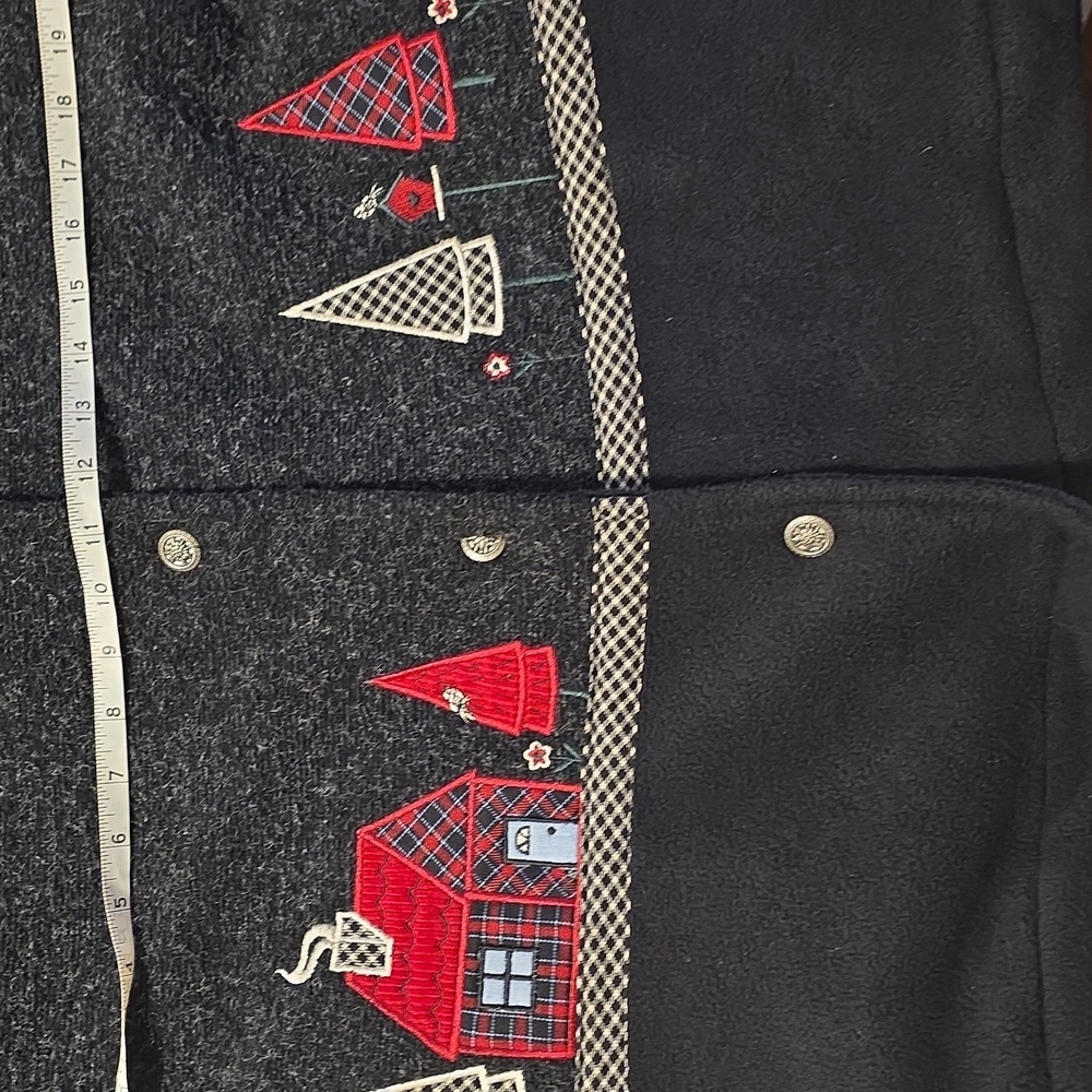 Vintage Cottage Core Jantzen  Holiday Coat - Picture 4 of 6